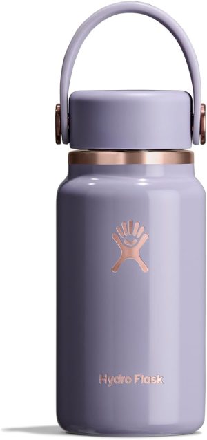 Hydro Flask Micro Bottle - Insulated Mini Leak Proof Flask for Purse or Pocket in 6.7 Oz Harbor Blue